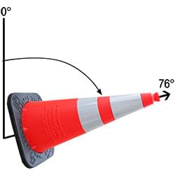 Enviro-Cone: 7lbs, 76° Tipping Angle