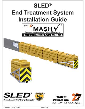 Cover image of the SLED End Treatment System Installation Guide, Revision C (#45045-03)