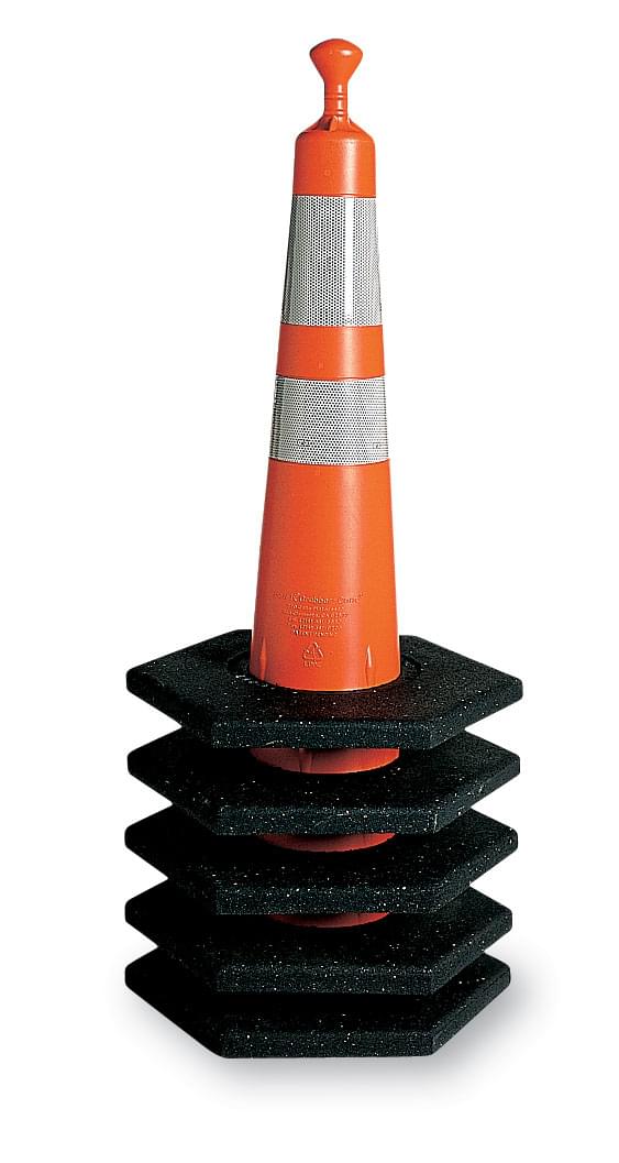 Traffic Cone 'BIG FOOT' - 100 cm high - TRAFFIMEX
