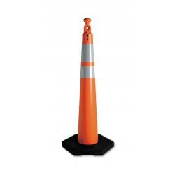 42" Grabber-Cone with Recycled Rubber Base from TrafFix Devices, Inc.