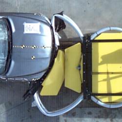 Crash testing of the Scorpion II Truck Mounted Attenuator (TMA), image #2.