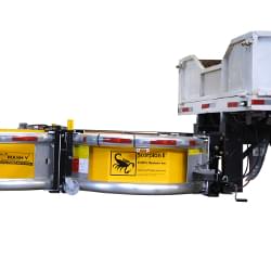 The Scorpion II Truck Mounted Attenuator (TMA), Model C, in the Deployed position.