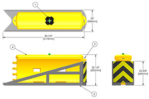 SLED Mini Module specification drawing