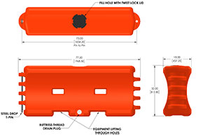 SLED Mini CIS Module specification drawing