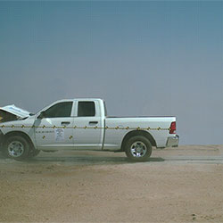 SLED (US) MASH crash testing with a 5,000lb truck, image #4.